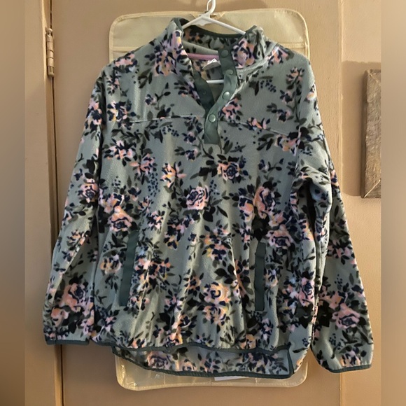 Vera Bradley Tops - Vera Bradley Fleece Floral Pullover